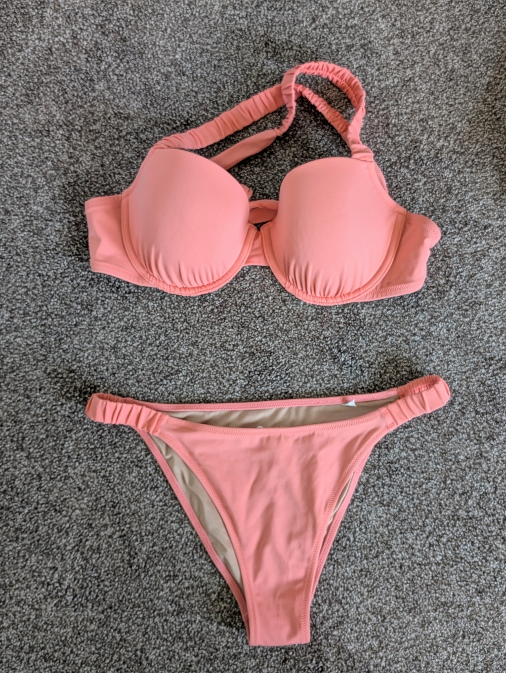 Shade & Shore Guava Pink Light Lift Bikini Set 34C/M
